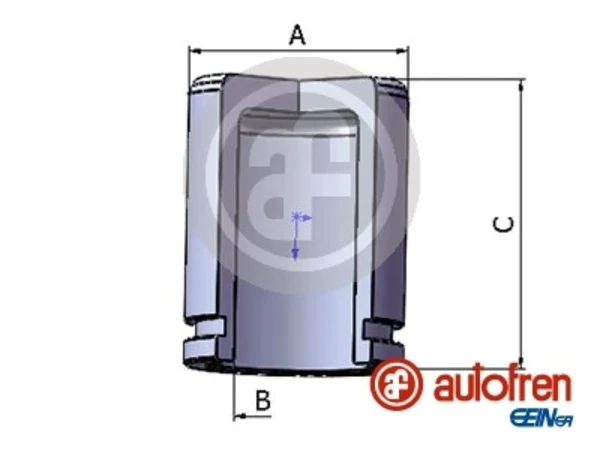 Pistão de suporte do freio dianteiro para Honda Accord (CU)
