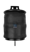 Coxim pneumático (suspensão de lâminas pneumática) do eixo 712042 Diesel Technic