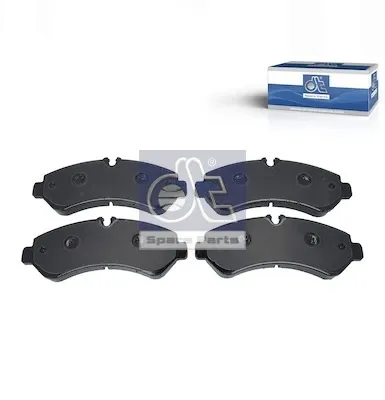 Sapatas do freio traseiras de disco 492246 Diesel Technic