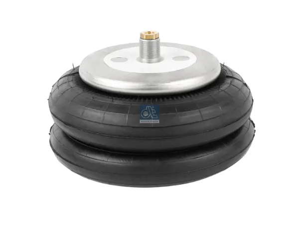 Coxim pneumático (suspensão de lâminas pneumática) do eixo 481070 Diesel Technic