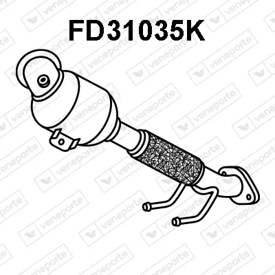 Convertidor - catalisador FD31035K Veneporte