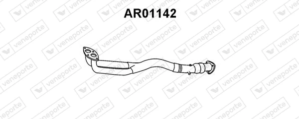 Tubo de admissão dianteiro (calças) do silenciador para Alfa Romeo 145 (930)