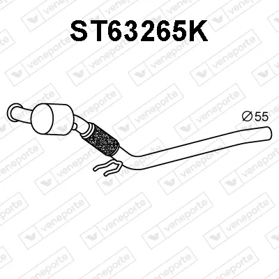Convertidor - catalisador ST63265K Veneporte