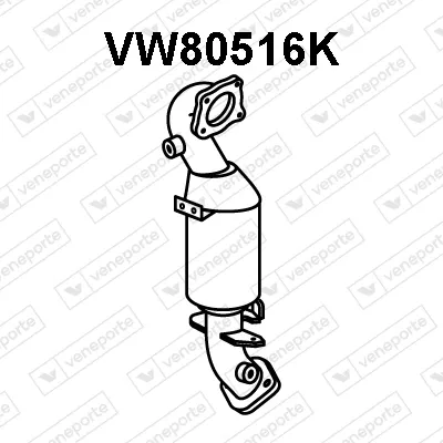 Convertidor - catalisador VW80516K Veneporte