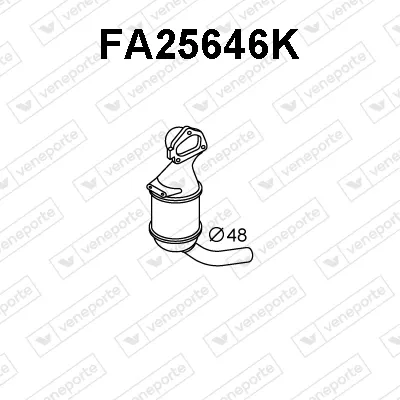 Convertidor - catalisador Fiat Punto 2 188