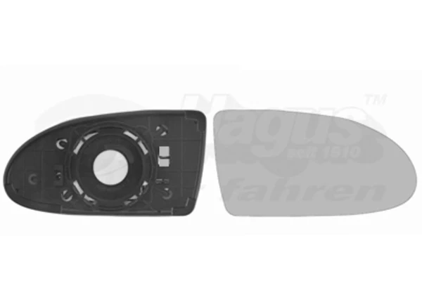 Elemento espelhado do espelho de retrovisão direito 8226832 VAN Wezel
