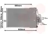 Radiador de aparelho de ar condicionado Opel Corsa F08
