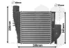 Radiador de intercooler Citroen C3 2R, 2C