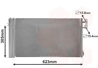 Radiador de aparelho de ar condicionado BMW 3 E90