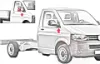 Espelho de retrovisão esquerdo Volkswagen AMAROK 2HA, 2HB, S1B, S6B, S7A, S7B
