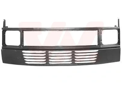 Suporte do radiador montado (painel de montagem de fixação das luzes) 3070668 VAN Wezel