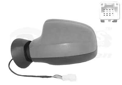  Espelho de retrovisão esquerdo Dacia Sandero 1