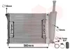 Radiador de esfriamento de motor Fiat 500 312