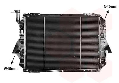 Radiador de esfriamento de motor Nissan Patrol K260