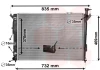 Radiador de esfriamento de motor 82002352 VAN Wezel