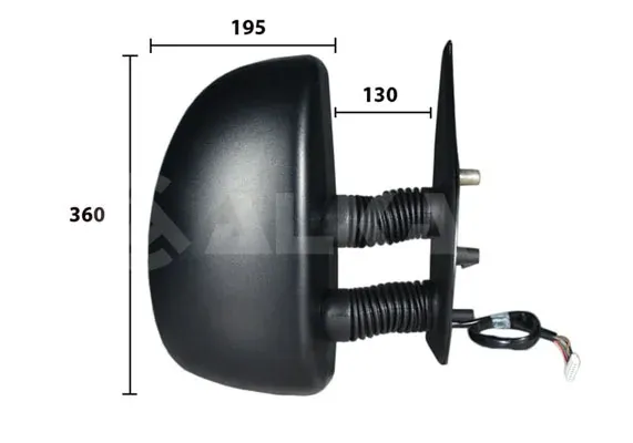 Espelho de retrovisão direito Peugeot/Citroen 8149J5 preço, a partir de 80,59 USD