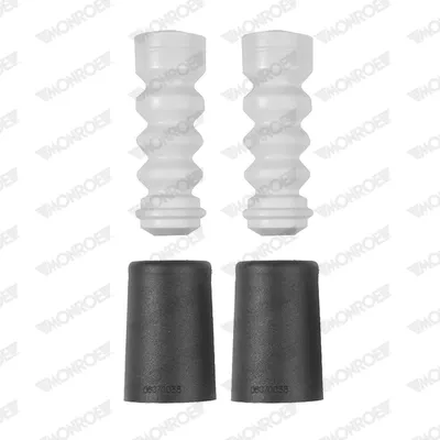 Pára-choque (grade de proteção) de amortecedor traseiro + bota de proteção Volkswagen Polo 3 6N2