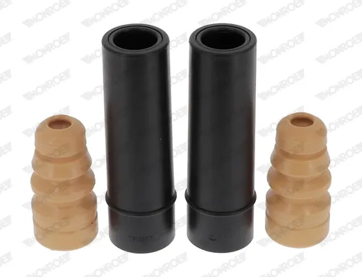 Pára-choque (grade de proteção) de amortecedor traseiro + bota de proteção KIA Rio II