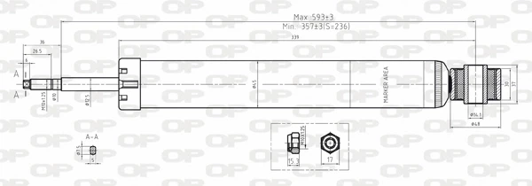 SAB803232 Open Parts