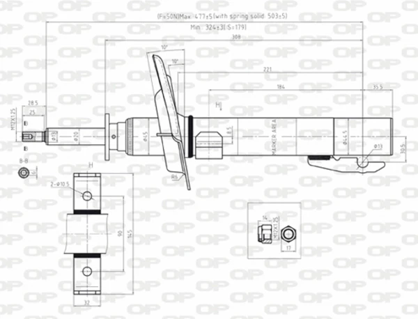 SAB802831 Open Parts