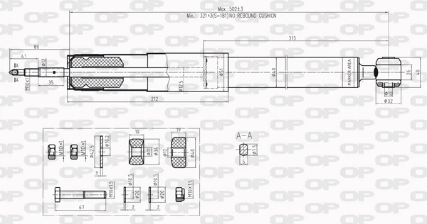 SAB820132 Open Parts