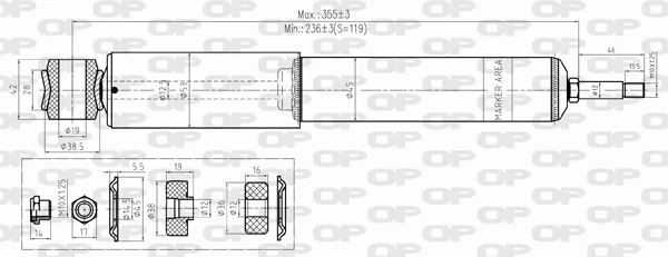 SAB834632 Open Parts