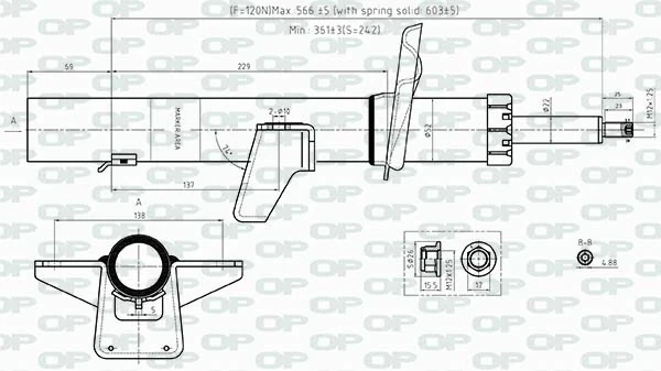 SAB853532 Open Parts