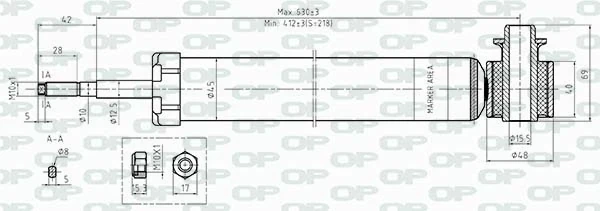 SAB853232 Open Parts