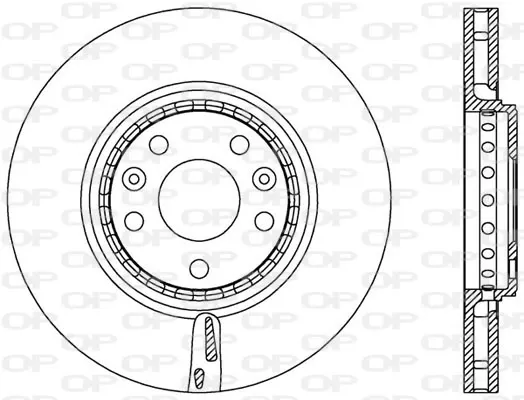 Disco do freio dianteiro Renault Scenic R9