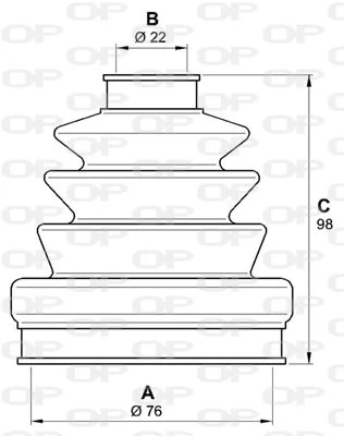 SJK701300 Open Parts