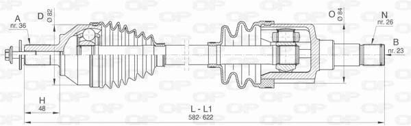 DRS642700 Open Parts