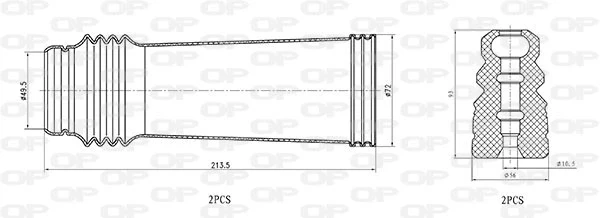DCK509604 Open Parts
