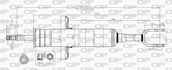SAB825831 Open Parts