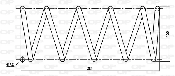 Mola dianteira CSR905600 Open Parts