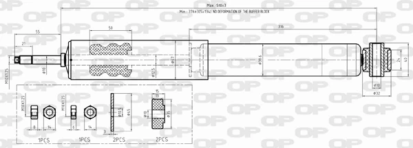 SAB831632 Open Parts