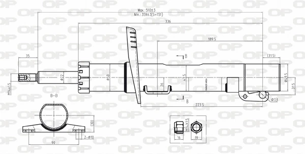SAB802931 Open Parts