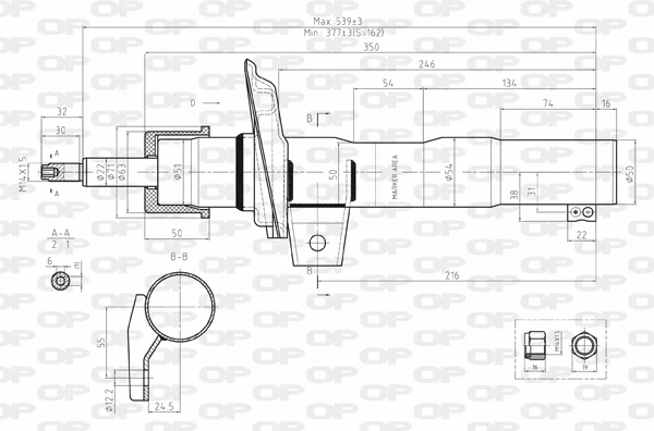 SAB818231 Open Parts