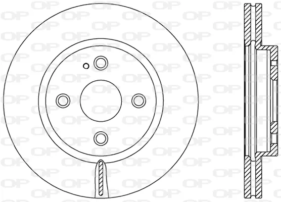 Disco do freio dianteiro Mazda 2 2 DE