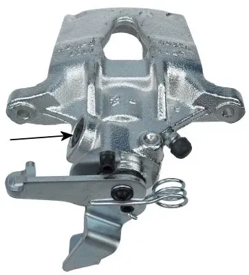 Suporte do freio traseiro direito 38131600 Textar