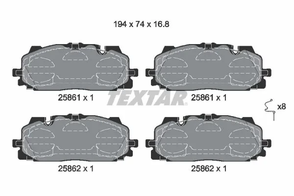 2586101 Textar