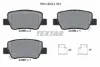 Sapatas do freio traseiras de disco Toyota Avensis 3 T27