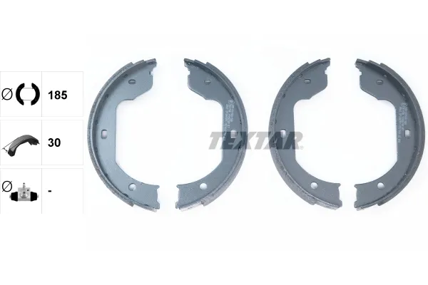 Sapatas do freio de estacionamento BMW 5 E39