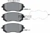 Sapatas do freio dianteiras de disco Subaru Forester 4 S13, SJ