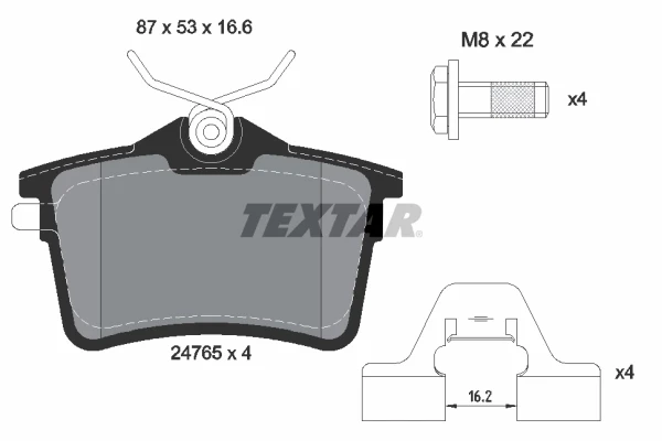 2476501 Textar