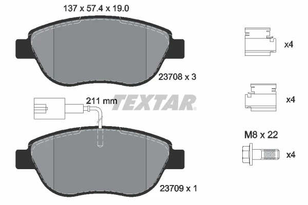 2370802 Textar