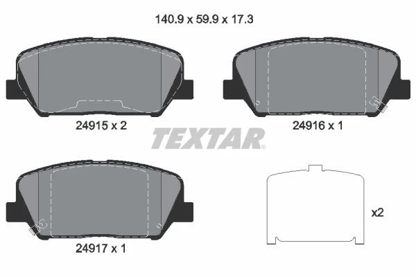 2491501 Textar