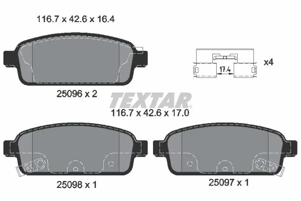 2509602 Textar