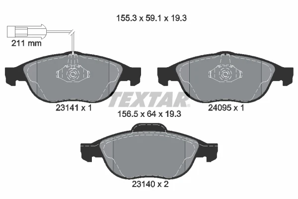 2314101 Textar