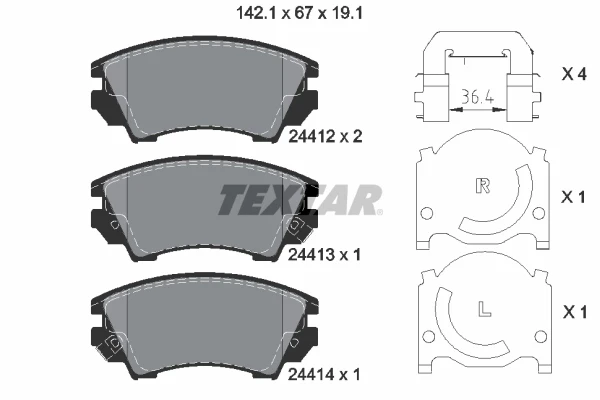 2441201 Textar