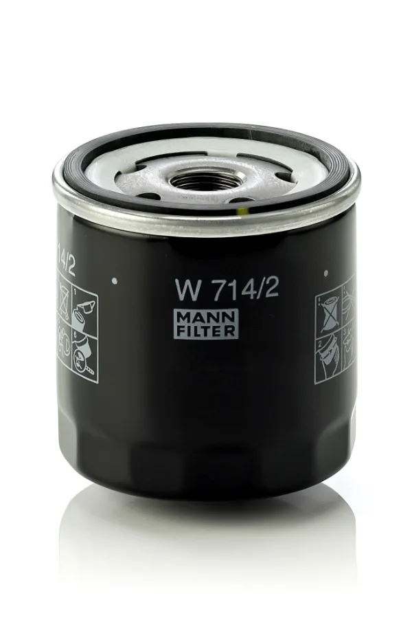 Filtro de óleo W7142 Mann-Filter